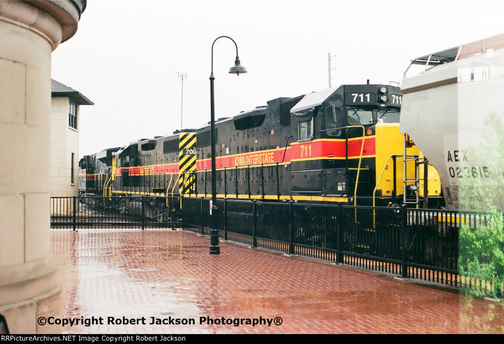 Sequence shot #2--Here comes IAIS in the rain!